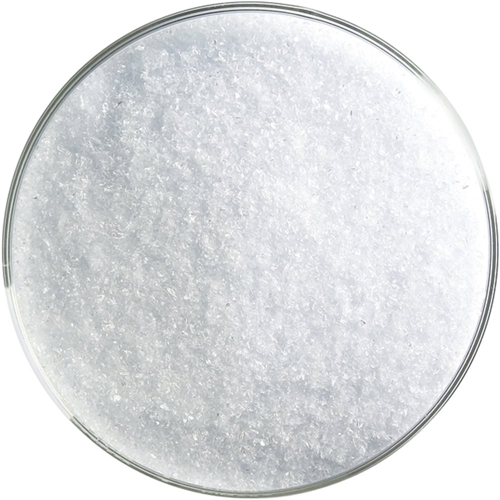 Bullseye Frit - Reactive Ice Clear - Fin - 450g - Transparent