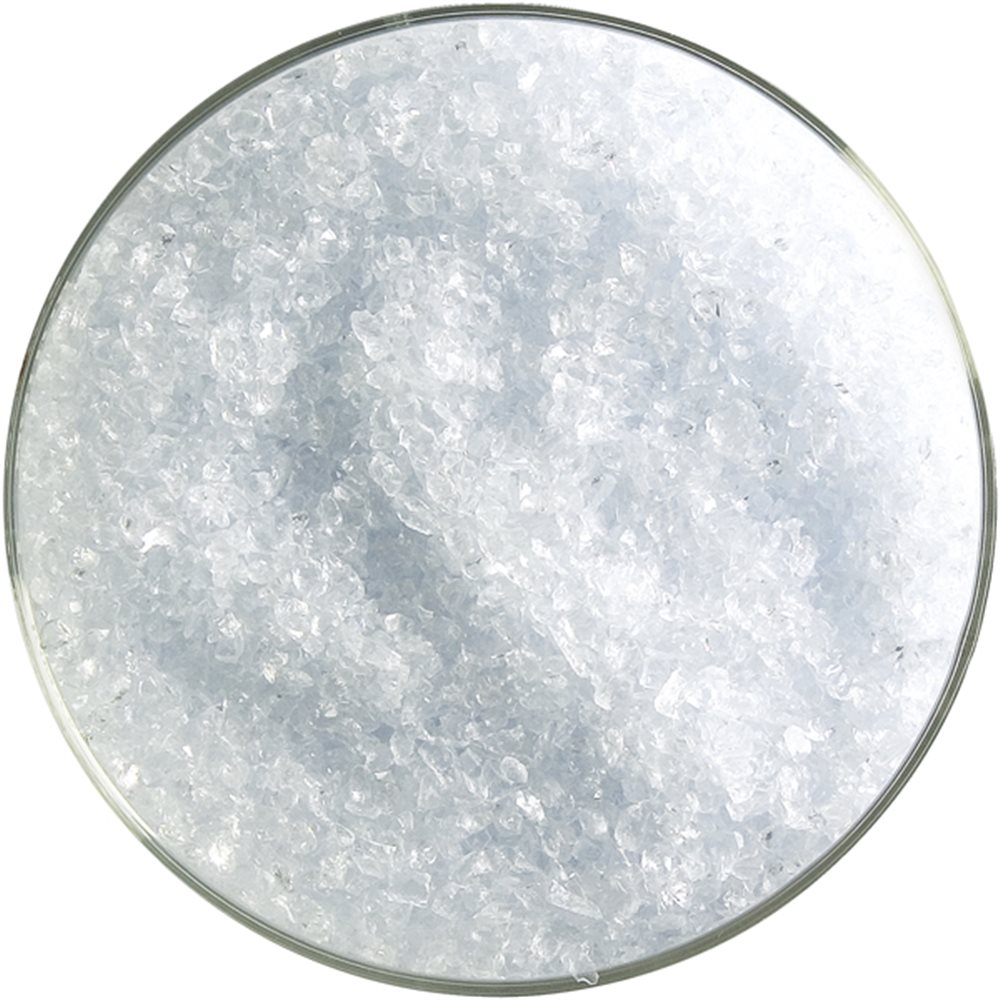 Bullseye Frit - Reactive Ice Clear - Moyen - 450g - Transparent