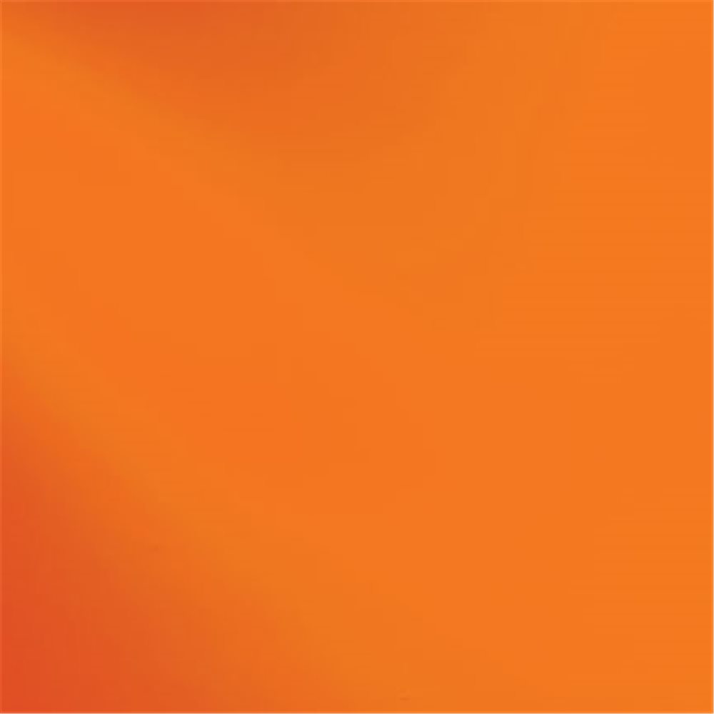 Spectrum Tangerine - Transparent - 3mm - Fusible Glass Sheets