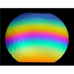 Dichroic - Rainbow 2 - On Thin Clear - For Moretti - 1/8 Sheet
