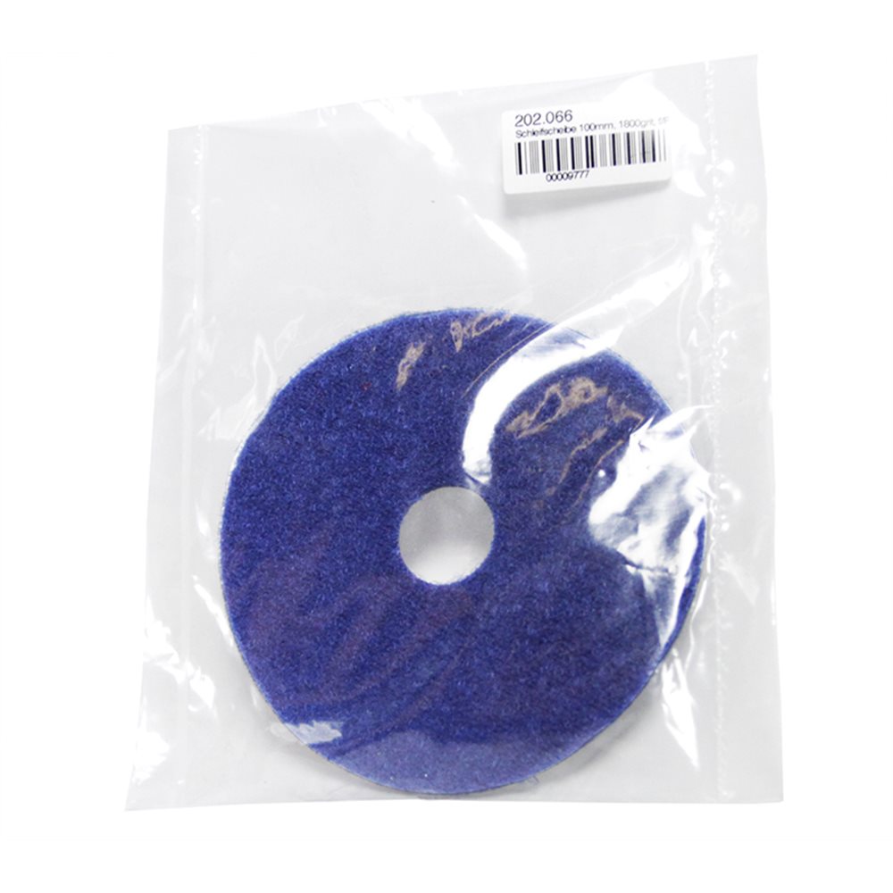 Diamond Pad - 100mm - 1800 grit - Blue Nickle