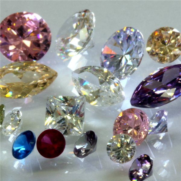 Cubic Zirconia - Mixpack - 28pcs - 3-8mm