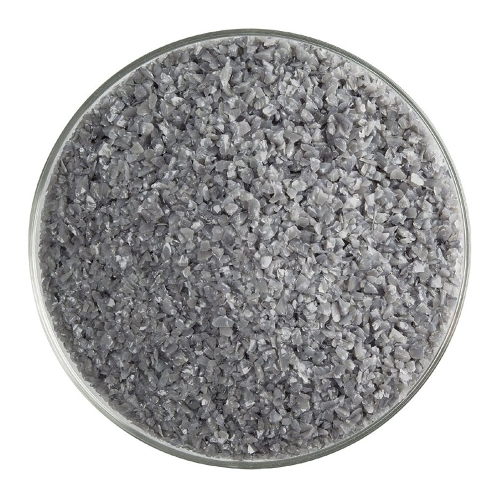 Bullseye Frit - Slate Gray - Medium - 450g - Opalescent