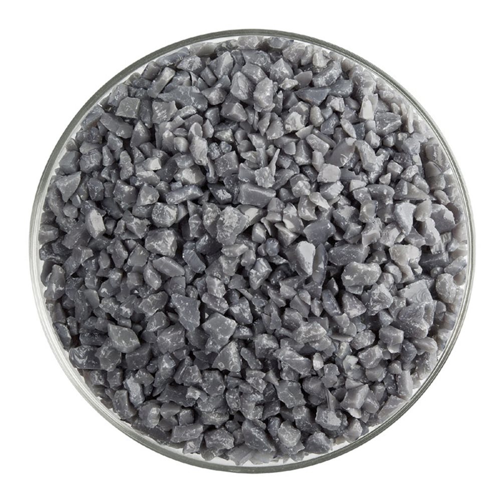 Bullseye Frit - Slate Gray - Coarse - 450g - Opalescent