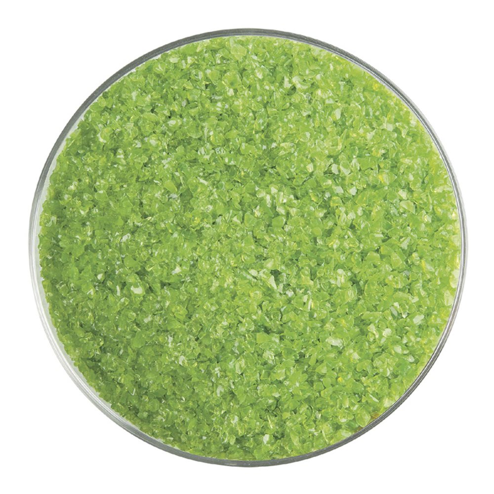 Bullseye Frit - Pea Pod - Medium - 450g - Opalescent