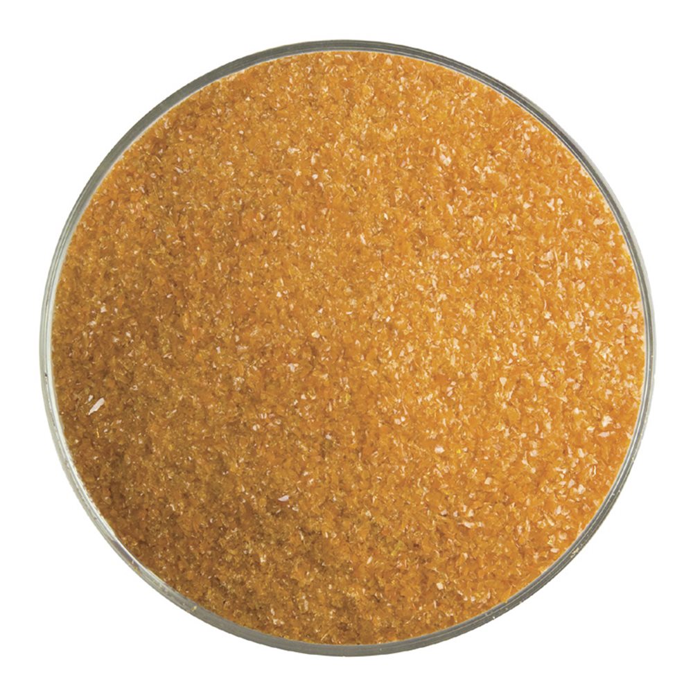 Bullseye Frit - Burnt Orange - Fine - 450g - Opalescent