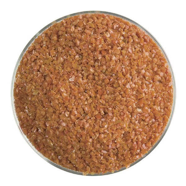 Bullseye Frit - Burnt Orange - Medium - 450g - Opalescent