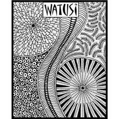 Rubber Stamp Mat - Watusi - 10x12.5cm