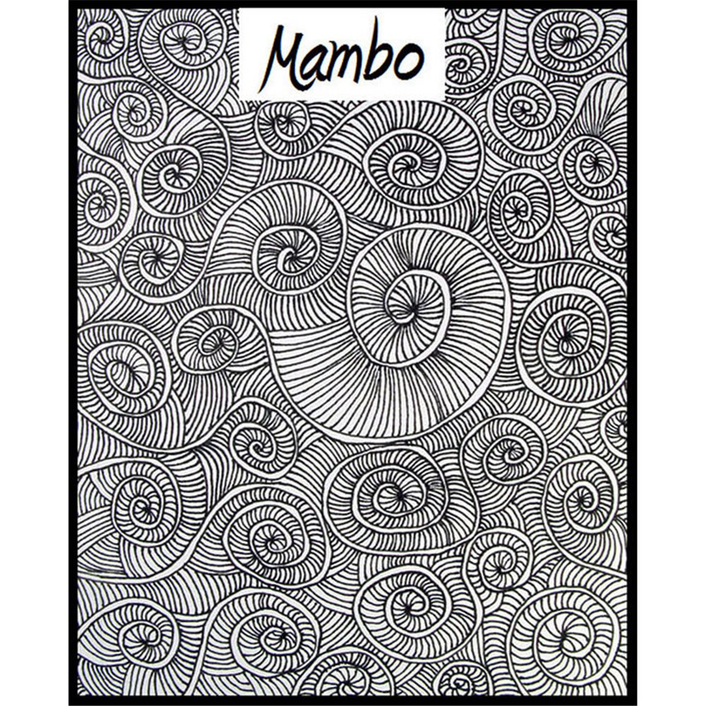 Rubber Stamp Mat - Mambo - 10x12.5cm