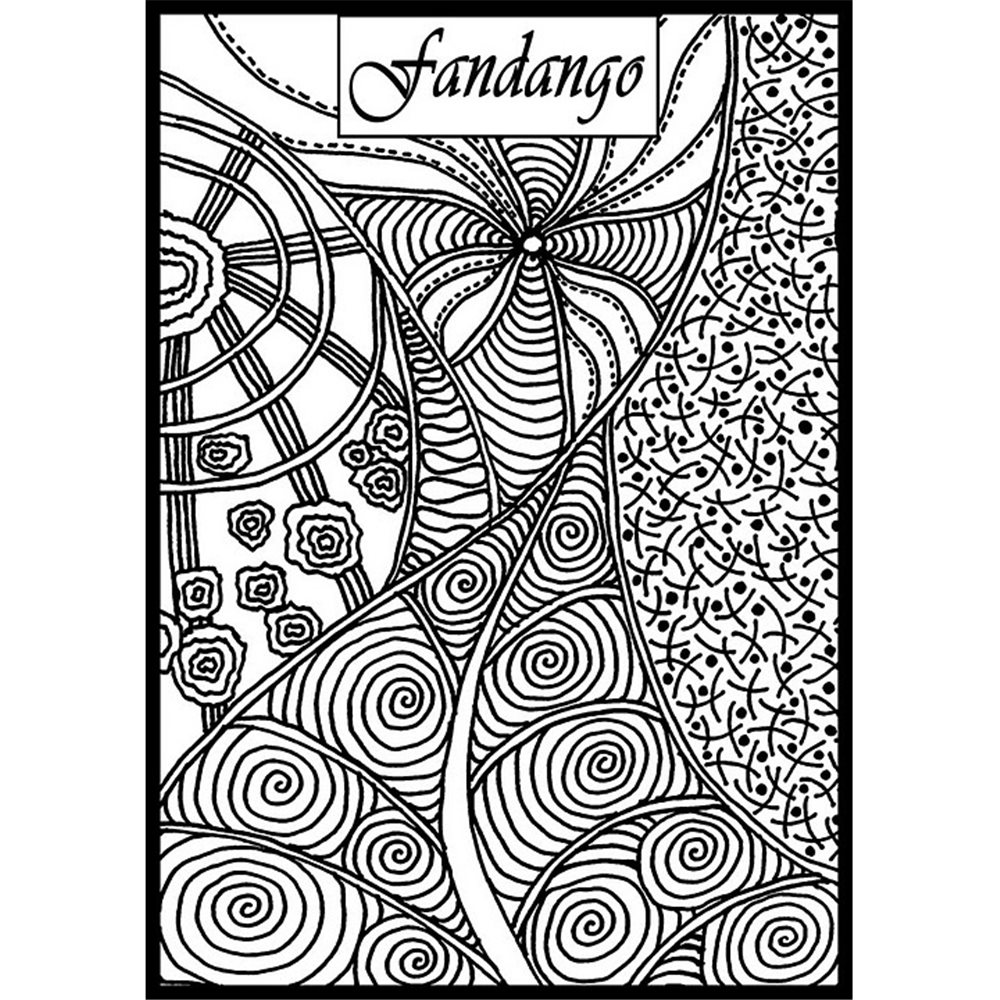 Rubber Stamp Mat - Fandango - 10x12.5cm