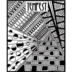 Rubber Stamp Mat - Tempest - 10x12.5cm