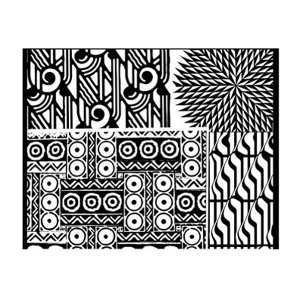 Rubber Stamp Mat - Four Play - 10x12.5cm