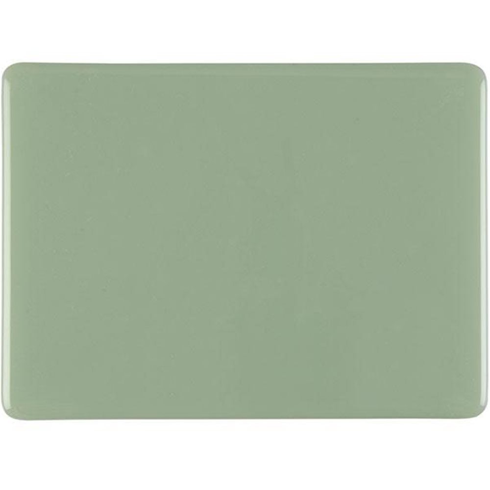 Bullseye Celadon Green - Opalescent - 3mm - Fusible Glass Sheets