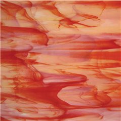 Spectrum Red - Crystal Opal - 3mm - Fusible Glass Sheets