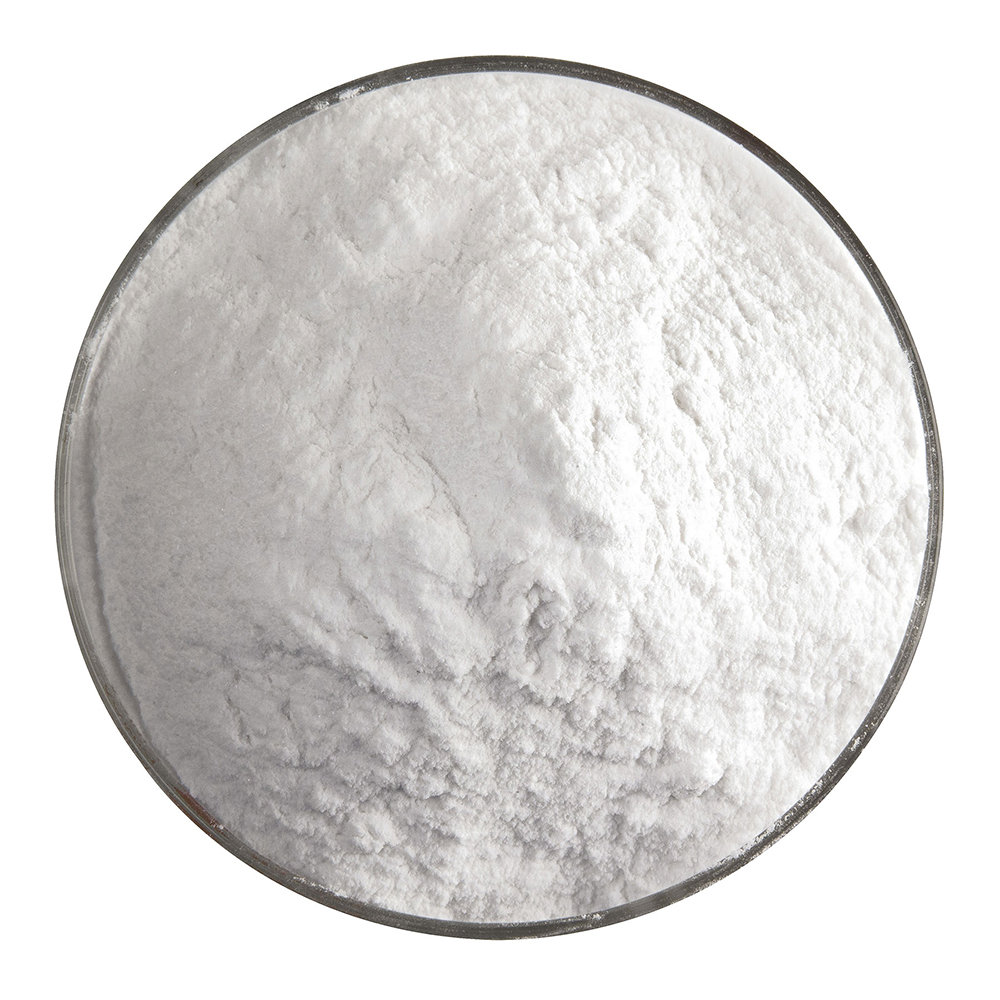 Bullseye Frit - Warm White - Powder 450g - Opalescent