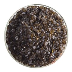 Bullseye Frit - Tan - Coarse 450g - Transparent