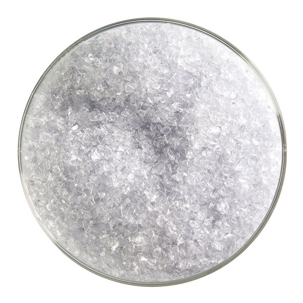 Bullseye Frit - Gray Blue - Medium 450g - Transparent