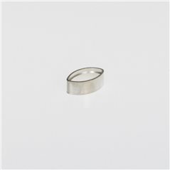 Tubular Bezel - Sterling 925 - Oval - 8x4mm