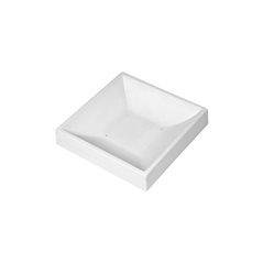 Sloped Square Bowl - 13.5x13.5x2.7cm - Base: 5.4x5.4cm - Fusing Mould