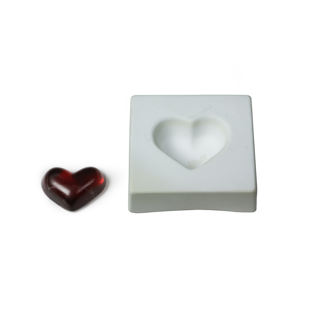 Heart - 10x9.1x3.1cm - Casting Mould