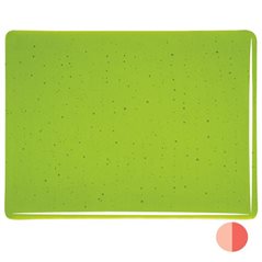 Bullseye Vernal Green - Transparent - 3mm - Fusible Glass Sheets