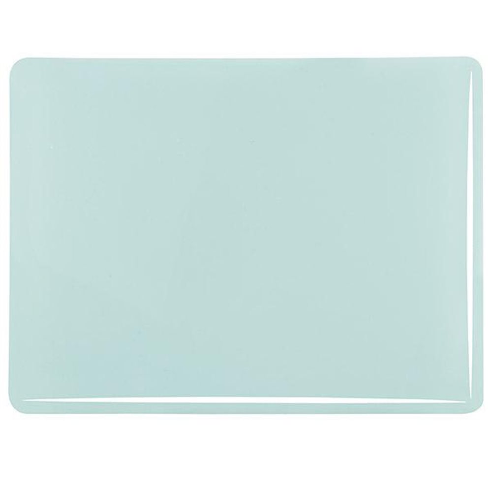 Bullseye Robin's Egg Blue - Opalescent - 3mm - Fusible Glass Sheets