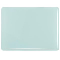 Bullseye Robin's Egg Blue - Opalescent - 3mm - Fusible Glass Sheets