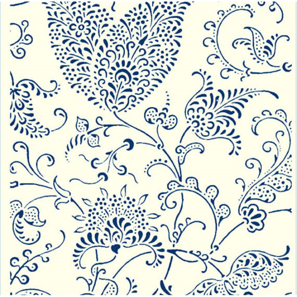 Texture Card - Floral Paisley - 5x8.5cm