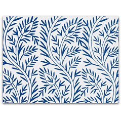 Texture Card - Leaf & Flower - 12.5x17.5cm