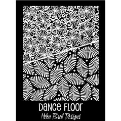 Rubber Stamp Mat - Dance Floor - 10x12.5cm