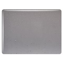 Bullseye Pewter - Transparent - 3mm - Fusible Glass Sheets