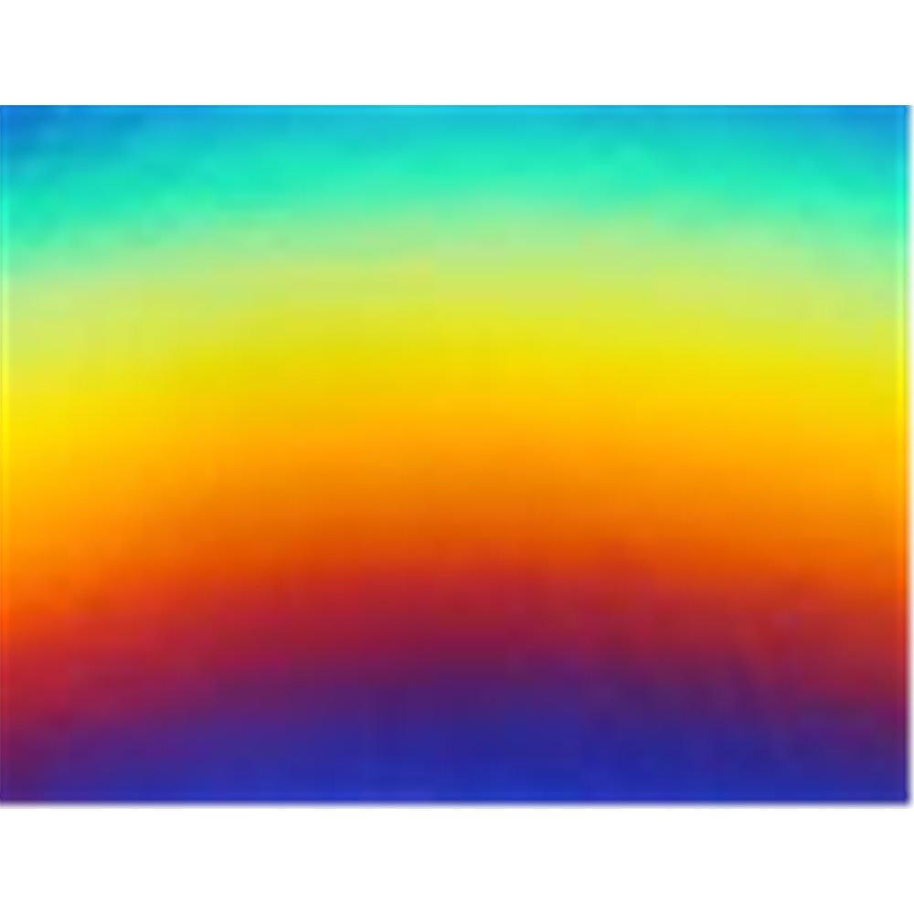 Dichroic - Rainbow 1 - On Thin Black - For Moretti - 1/8 Sheet