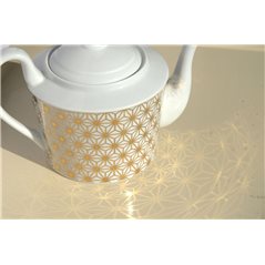 Decal - Medieval Line Pattern - Gold - 21x8.5 cm