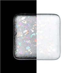 Bullseye Frit - Clear Irid Rainbow - Coarse - 2.25kg - Transparent