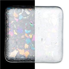 Bullseye Frit - Clear Irid Rainbow - Extra Large - 2.25kg - Transparent