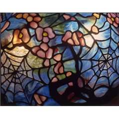Odyssey - 17 Pouces - Cobweb and Apple Blossom - Moule de Lampe