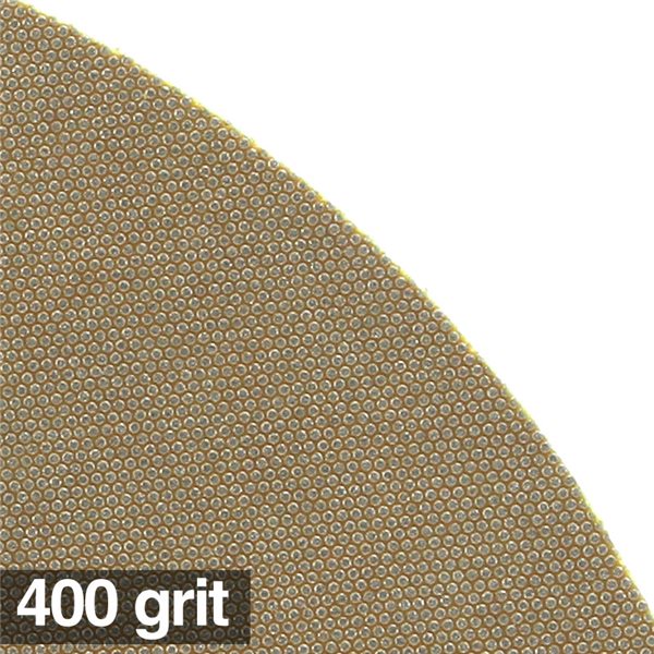 Diamond Pad - 8"/203mm - 400 grit - Self-Adhesive