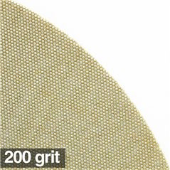 Diamond Pad - 8"/203mm - 200 grit - Self-Adhesive