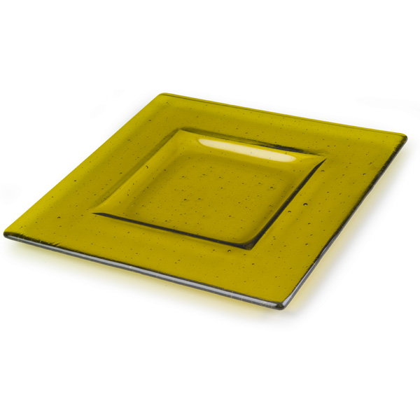 Square Platter - 24.5x24.5x2cm - Base: 12x12cm - Moule pour Fusing