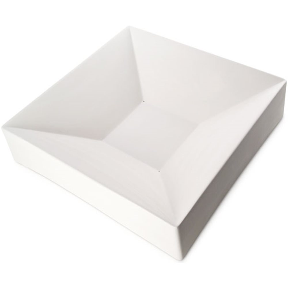 Party Bowl Square - 42.8x42.8x9.8cm - Base: 15x15cm - Moule pour Fusing