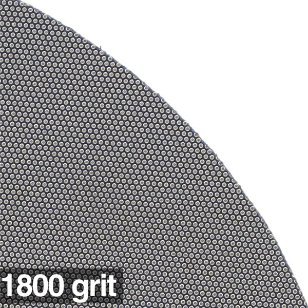 Diamond Pad - 8"/203mm - 1800 grit - Self-Adhesive