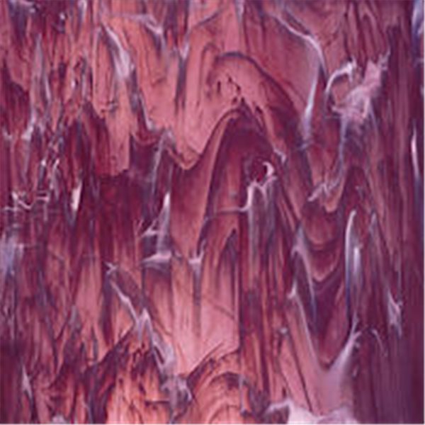 Spectrum Light Purple and White Wispy - 3mm - Non-Fusible Glass Sheets