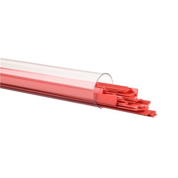 Bullseye Ribbons - Red - 4-5mm - 170g - Opalescent          