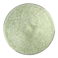 Bullseye Frit - Leaf Green - Fin - 450g - Transparent              