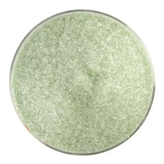 Bullseye Frit - Leaf Green - Fine - 450g - Transparent