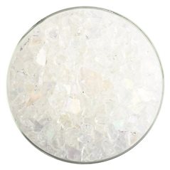 Bullseye Frit - Clear Irid Rainbow - Extra Large - 450g - Transparent