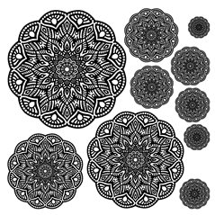 Texture Card - Mandala Art - 10x10cm - 10in1