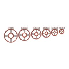 Cutter Set - Donut - 6in1