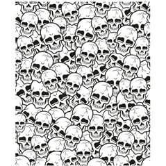 Texture Card - Skulls - 10x12.5cm