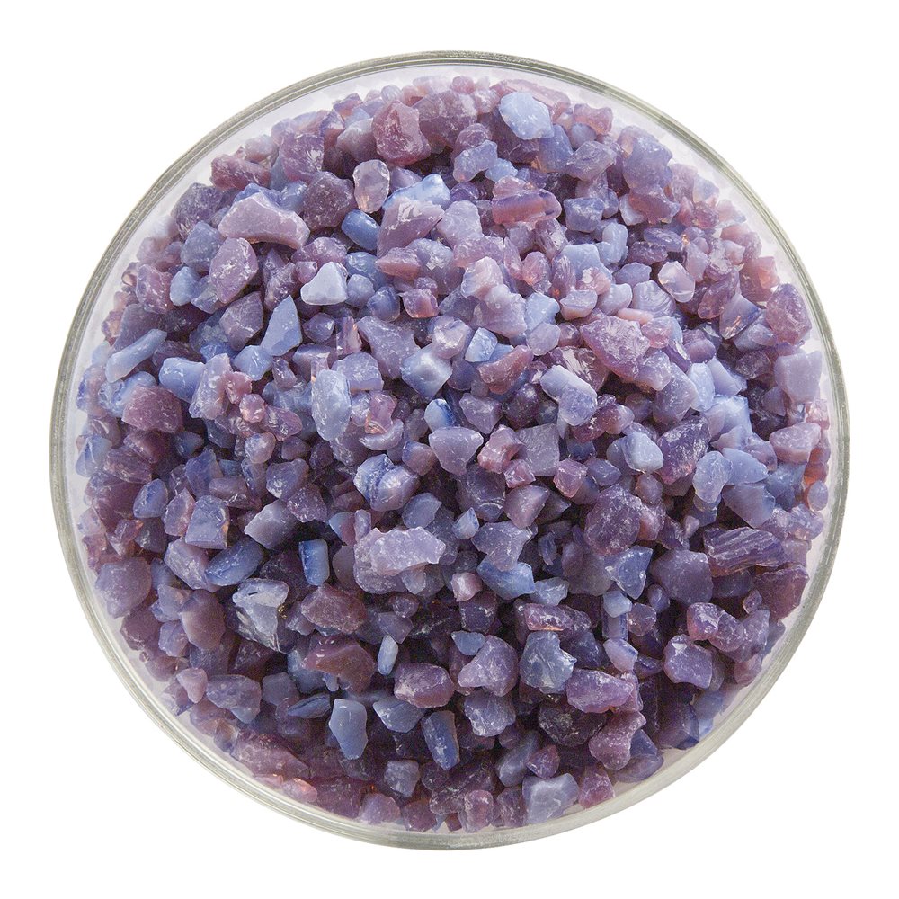 Bullseye Frit - Plum - Grossier - 450g - Opalescent